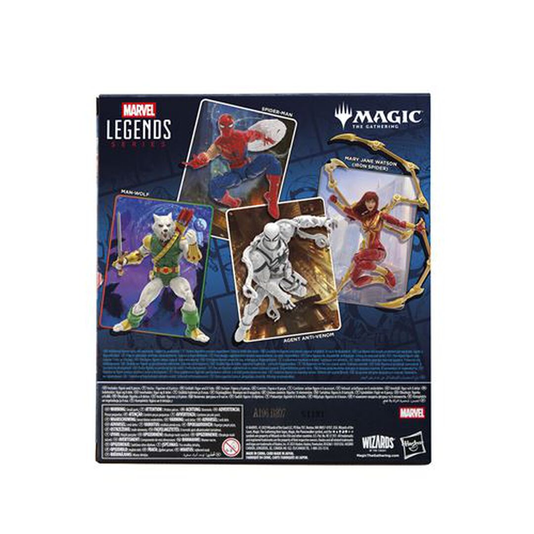 Figurine: Marvel Legends Series Magic: The Gathering Battle-damaged Spider-man